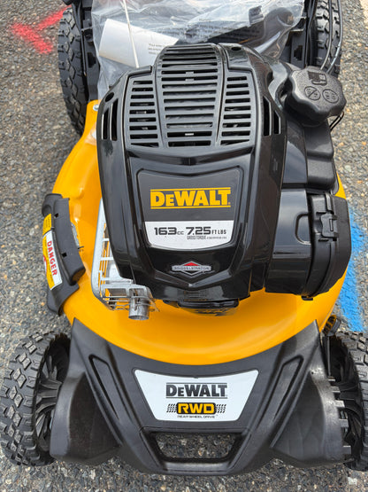 Dewalt 21” 163cc RWD Self-Propelled Gas Lawn Mower