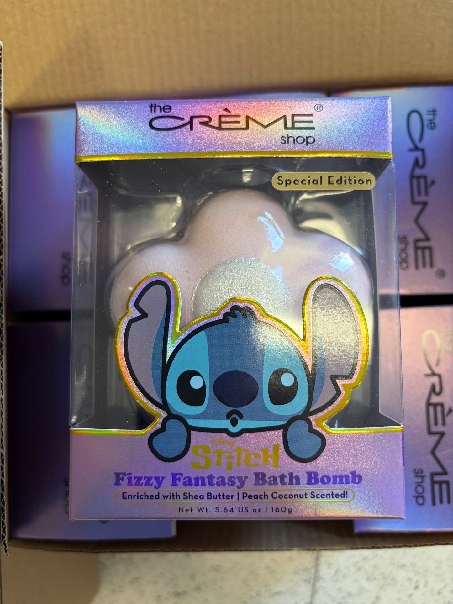 Crème Stitch Fizzy Bath Bombs