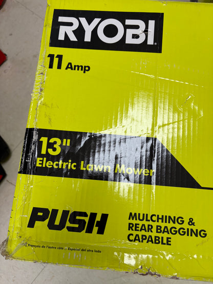 Ryobi 13” 11 Amp Corded PUSH Lawn Mower