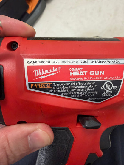 Milwaukee M18 Compact Heat Gun (Tool Only)