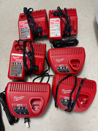 Milwaukee M12 & M18 Battery Chargers