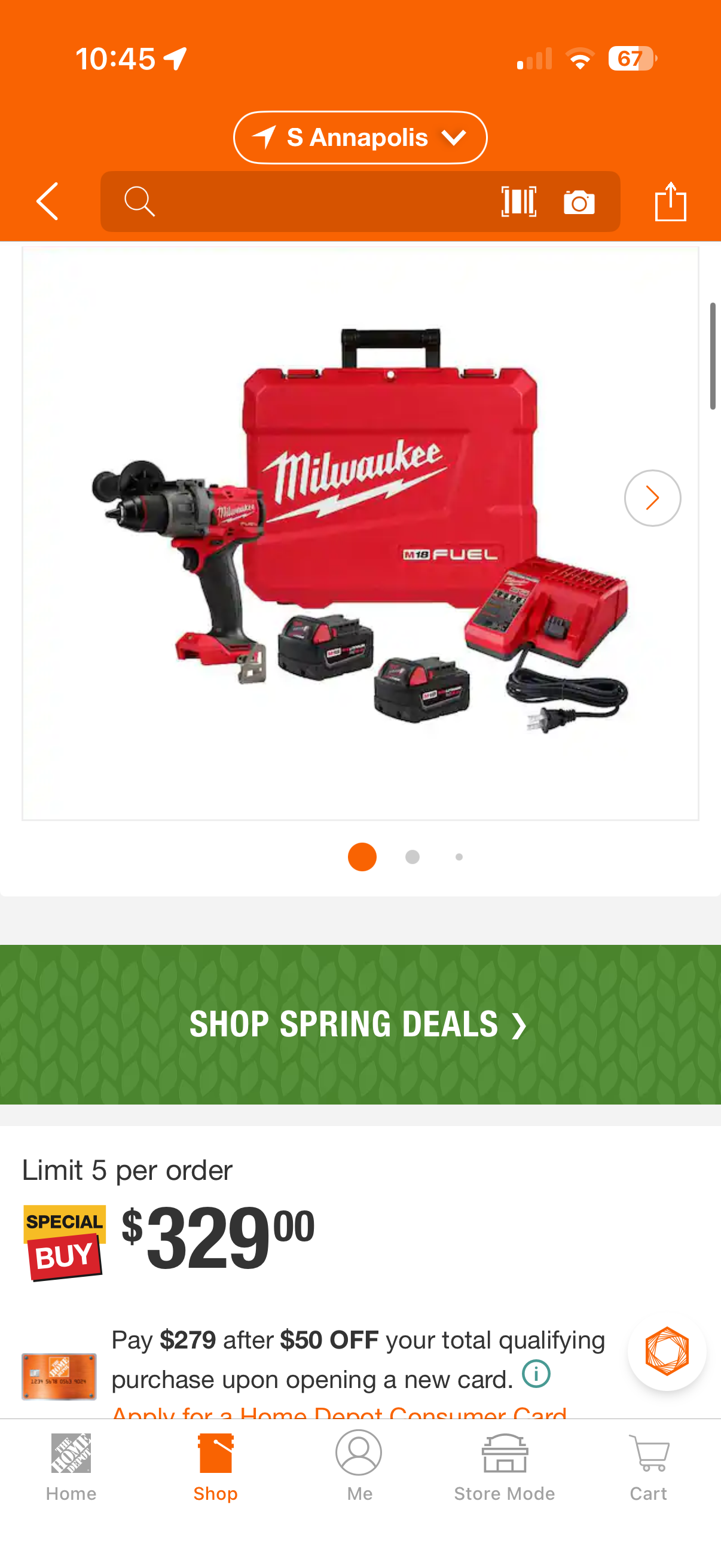 Milwaukee M18 Fuel Brushless 1/2” Hammer Drill Kit
