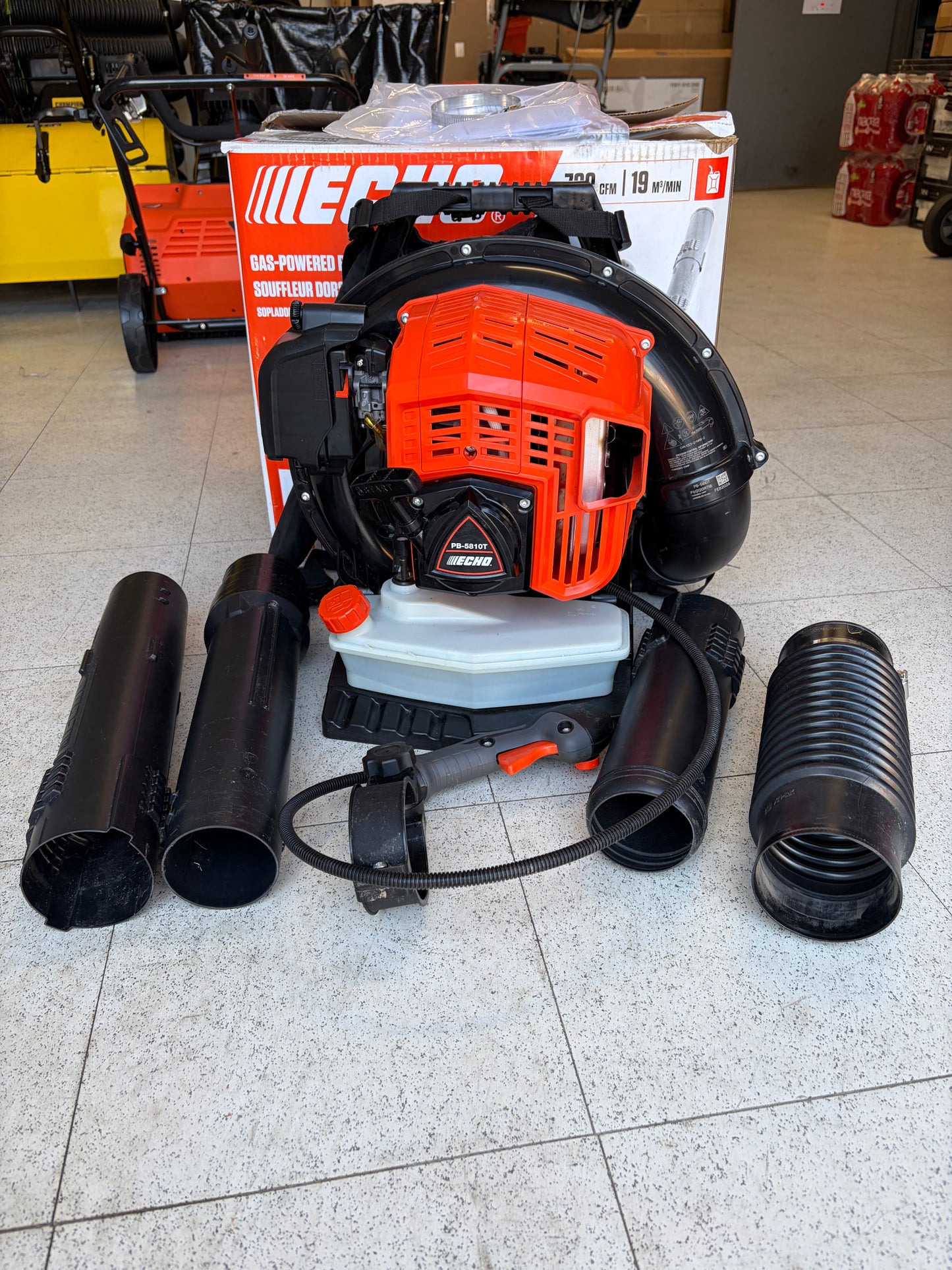 Echo PB-5810 59.7cc 2-Stroke Gas Backpack Blower