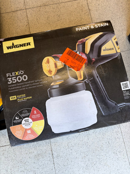 Wagner Flexio 3500 Electric Handheld HVLP Paint Sprayer