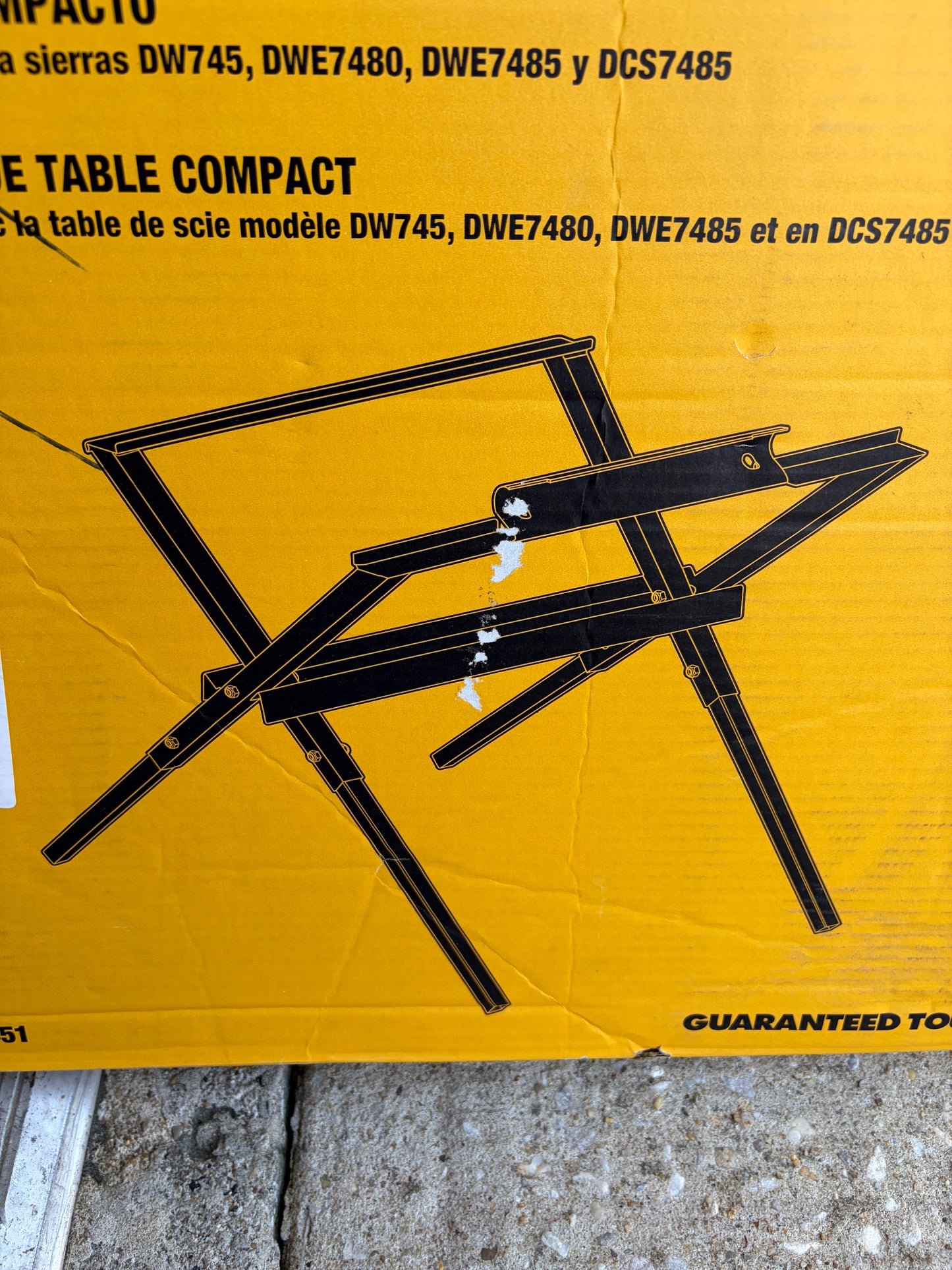 Dewalt 10” Compact Miter Saw Stand