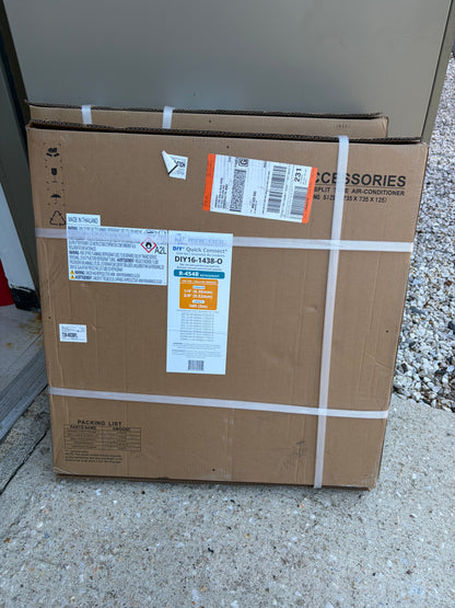 MrCool 16ft Pre-Charged 1/4” x 3/8” QuickConnect Line Set