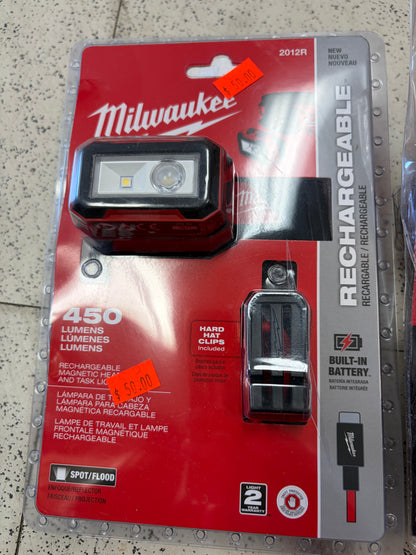 Milwaukee Rechargeable Headlamps