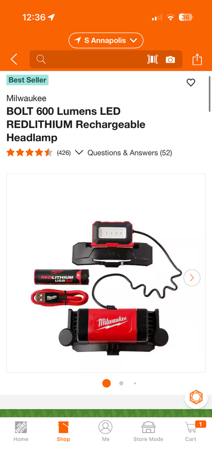 Milwaukee Rechargeable Headlamps