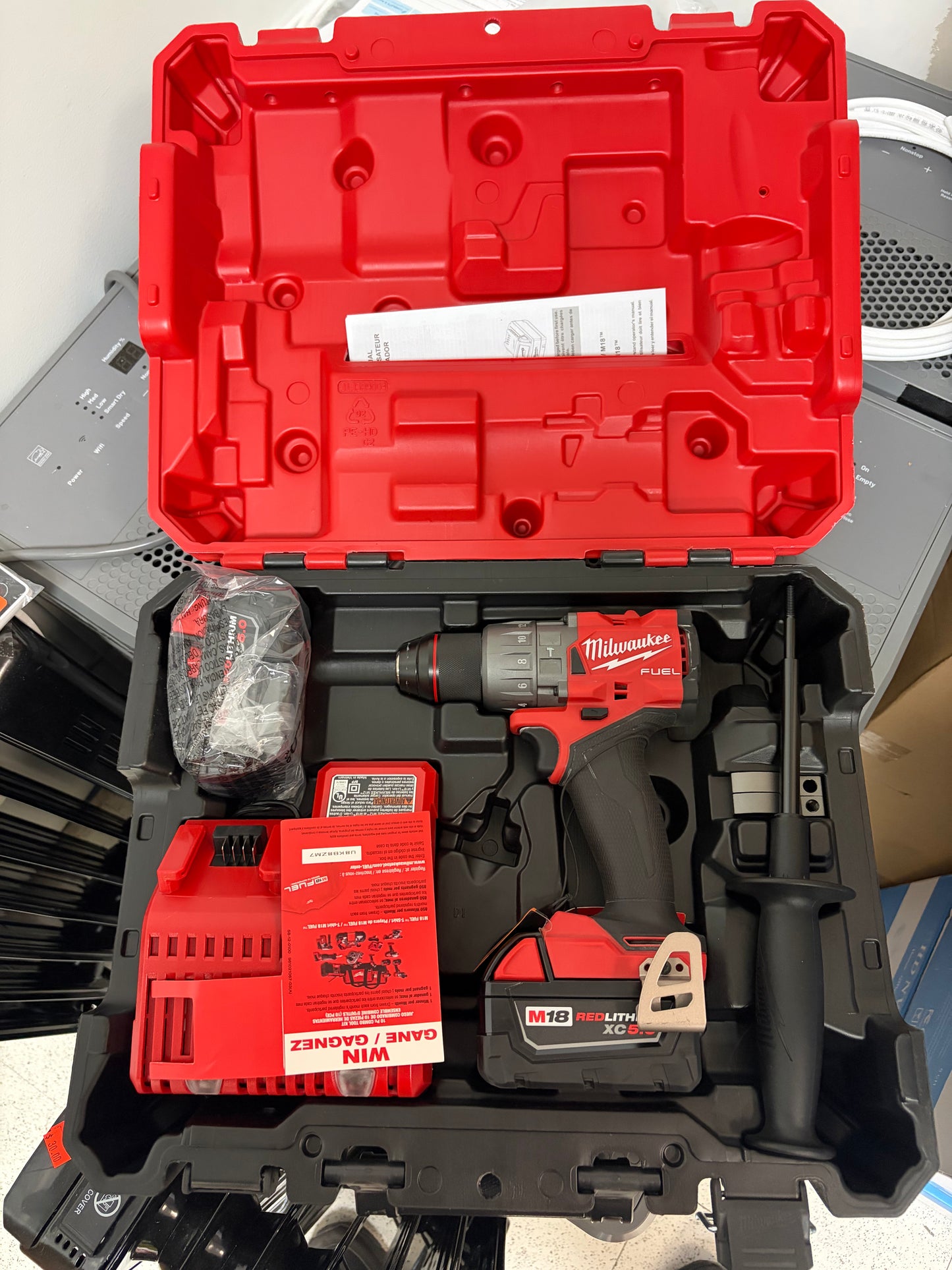Milwaukee M18 Fuel Brushless 1/2” Hammer Drill Kit