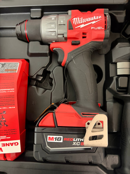 Milwaukee M18 Fuel Brushless 1/2” Hammer Drill Kit