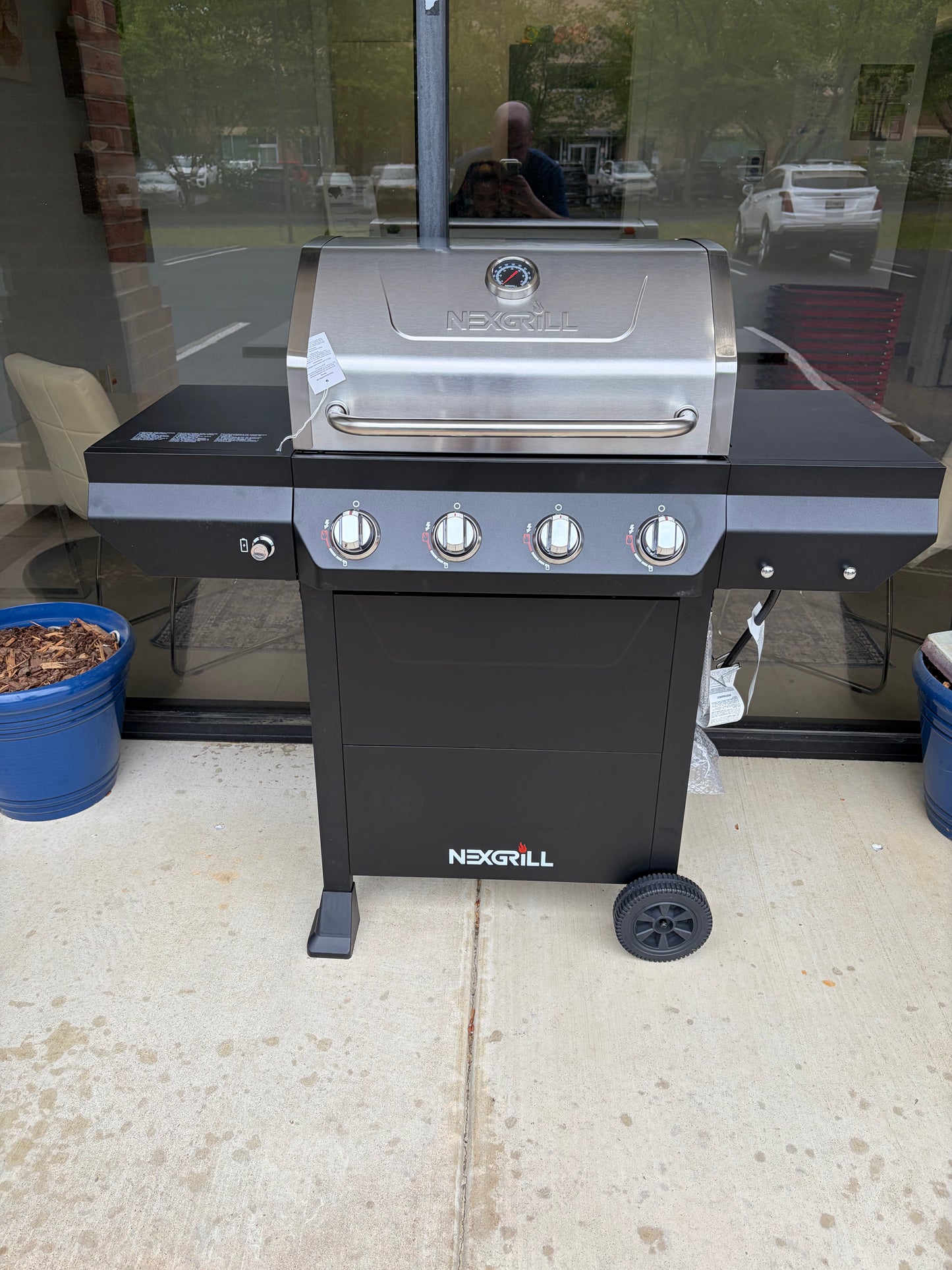 Nexgrill 4-Burner Stainless Steel Propane Gas Grill