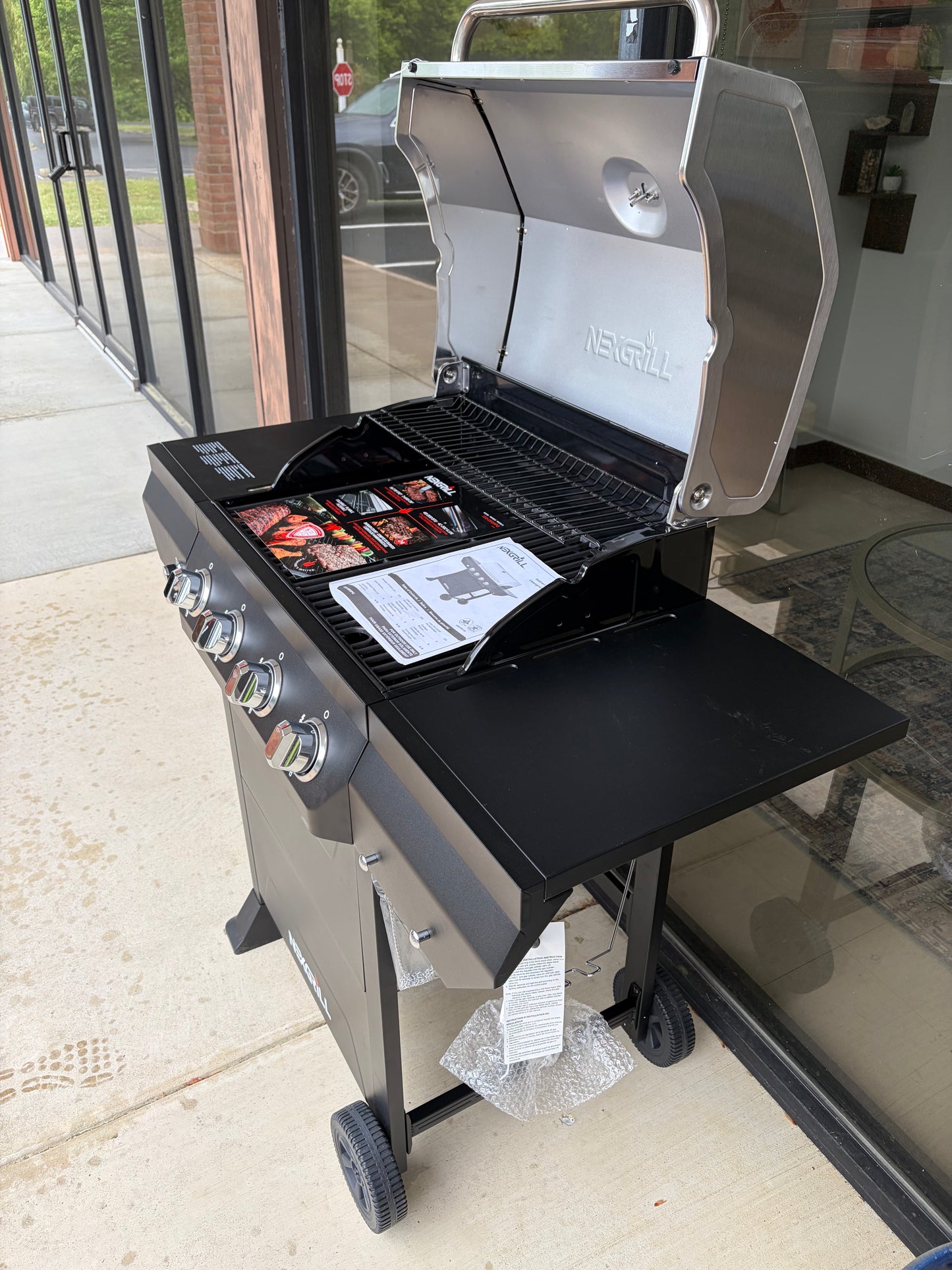 Nexgrill 4-Burner Stainless Steel Propane Gas Grill