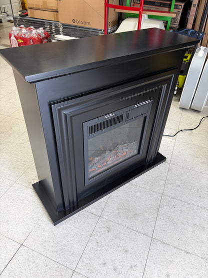 R.W.Flame 36” Freestanding Wooden Electric Fireplace