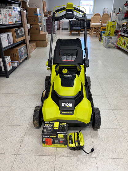 Ryobi 40v HP Brushless 21” RWD Self Propelled Lawn Mower Kit