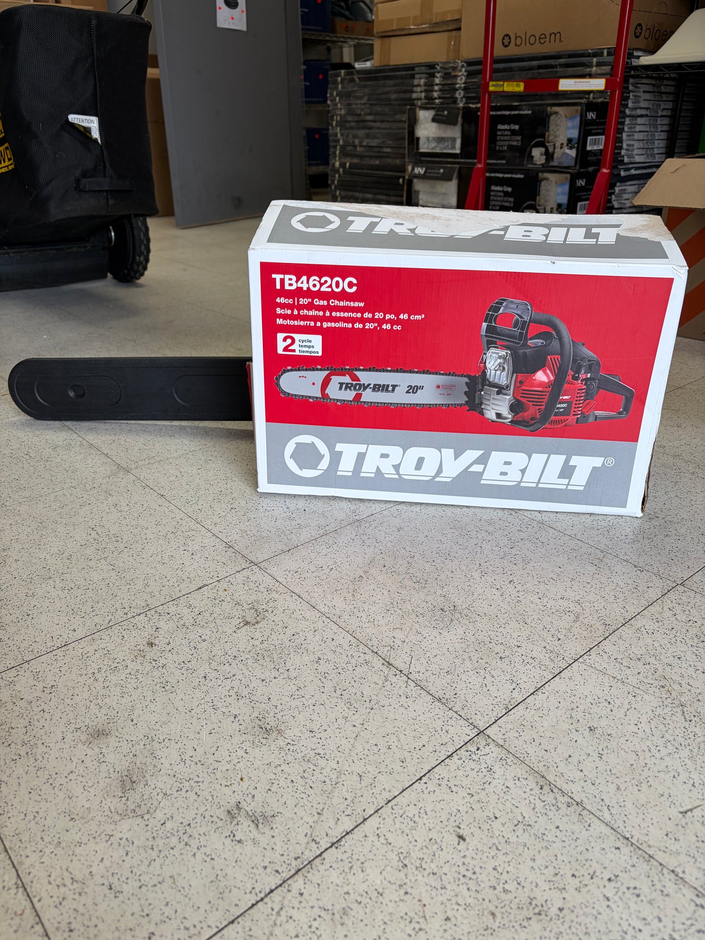 Troy-Bilt TB4620C 20” 2-Cycle Gas Chainsaw