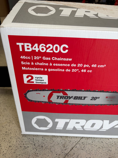 Troy-Bilt TB4620C 20” 2-Cycle Gas Chainsaw
