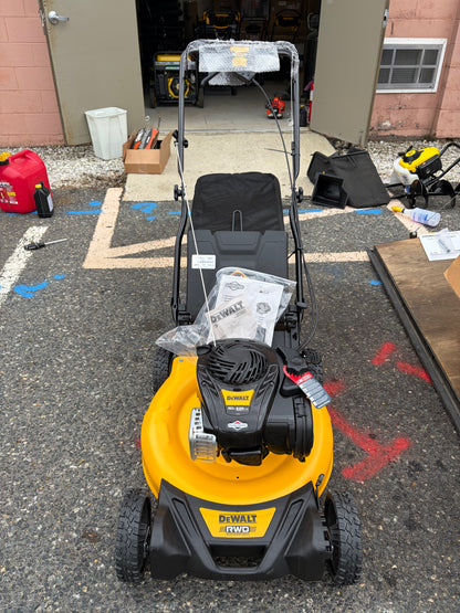 Dewalt 21” 150cc RWD Self Propelled Gas Lawn Mower