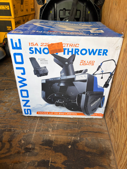 Snow Joe 22” 15-Amp Electric Snow Blower