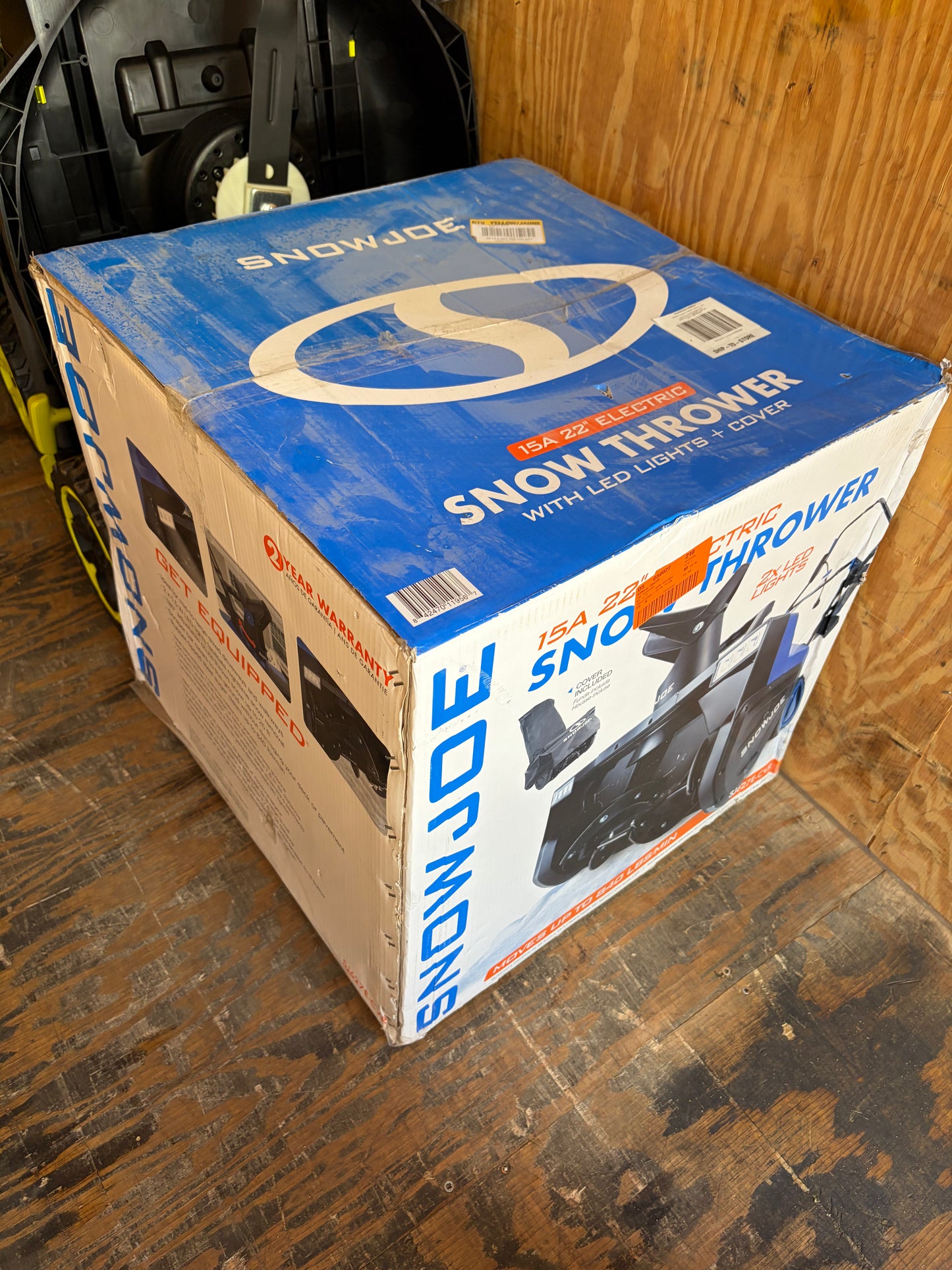 Snow Joe 22” 15-Amp Electric Snow Blower
