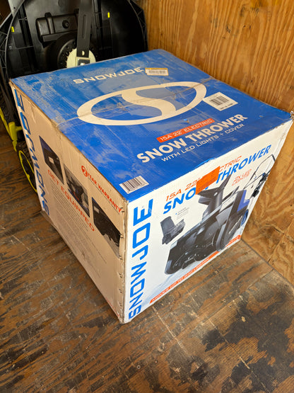 Snow Joe 22” 15-Amp Electric Snow Blower