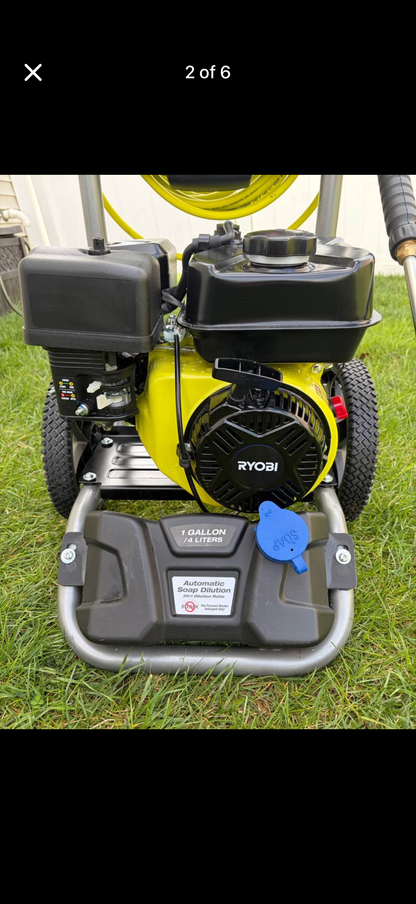 Ryobi 3300 PSI 2.4 GPM 212cc Gas Pressure Washer