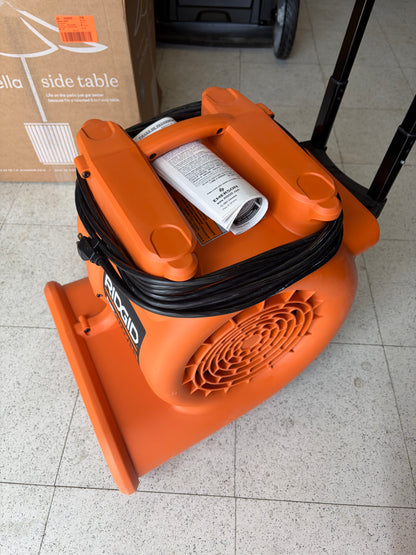 Ridgid 1625 CFM Portable Air Mover Blower Fan