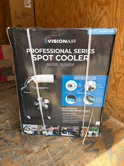 VisionAir 7,000 BTU Portable Indoor/Outdoor Spot Cooler Air Conditioner