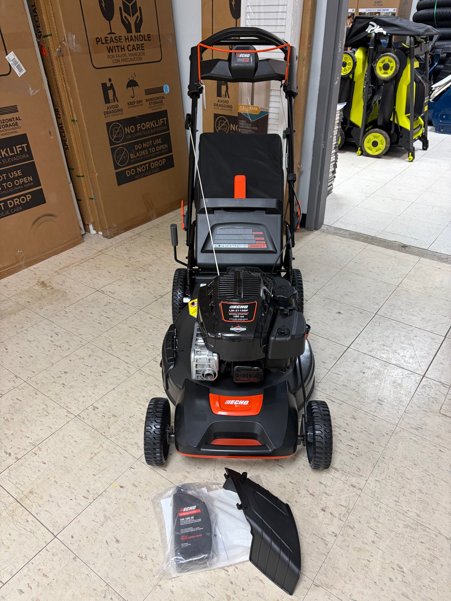 Echo 21” 190cc Dual Blade RWD Self Propelled Gas Lawn Mower