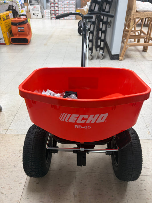 Echo 85lbs Capacity Professional Push Broadcast Spreader