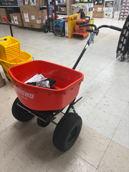 Echo 85lbs Capacity Professional Push Broadcast Spreader