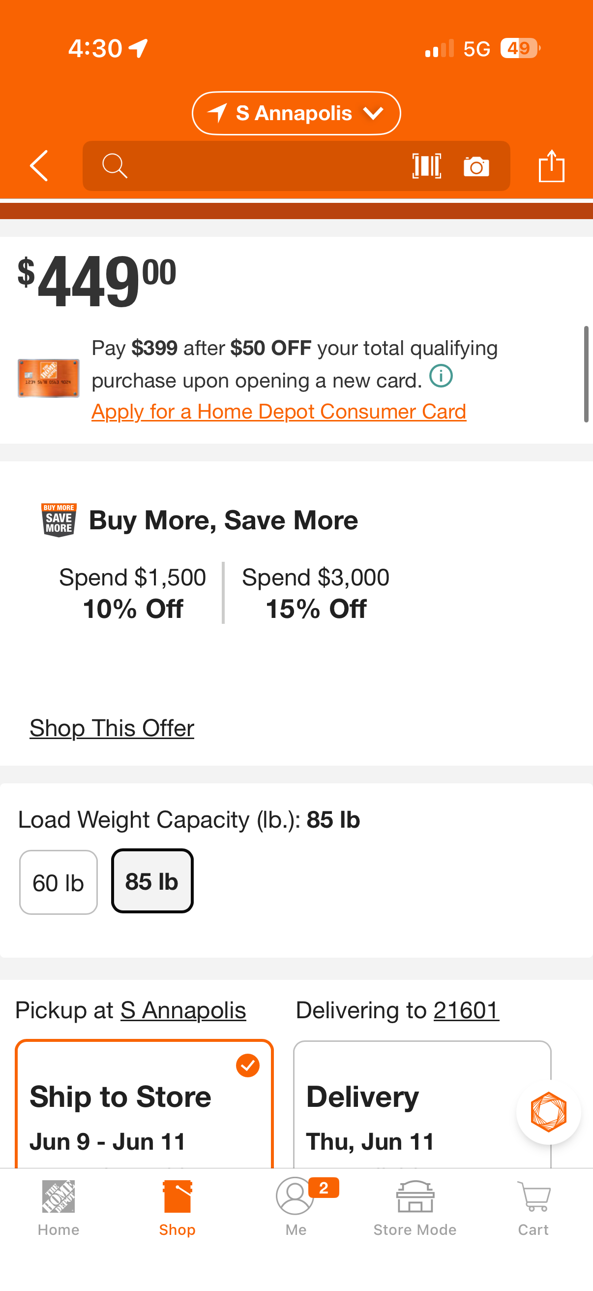 Echo 85lbs Capacity Professional Push Broadcast Spreader