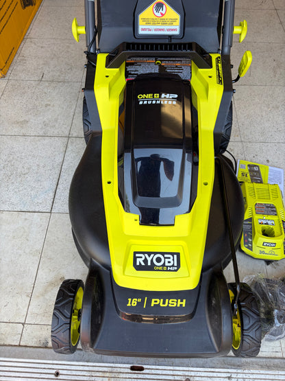 Ryobi One+ HP 18v PUSH Lawn Mower Kit
