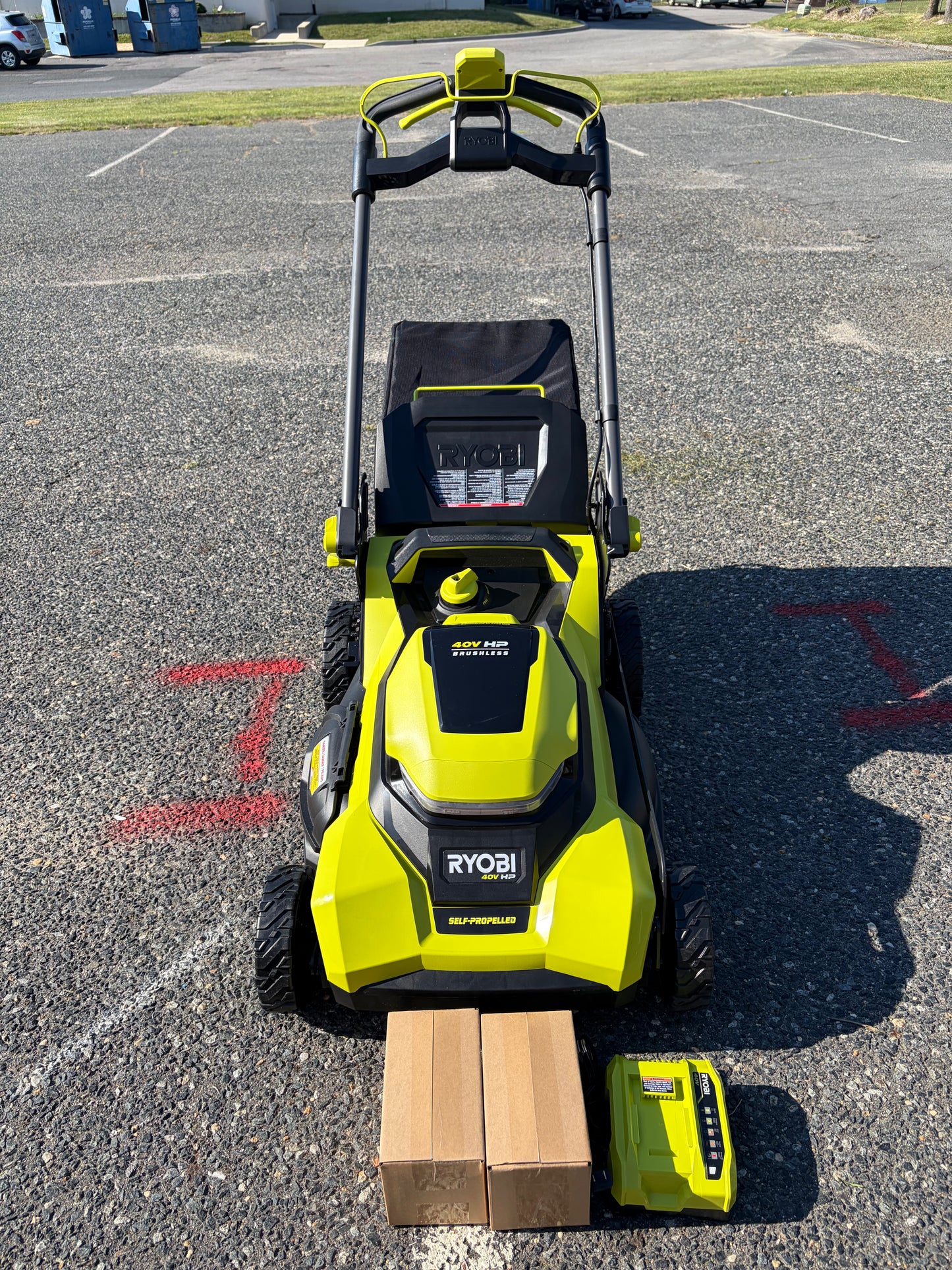 Ryobi 40v HP Brushless 21” RWD Self Propelled Lawn Mower Kit