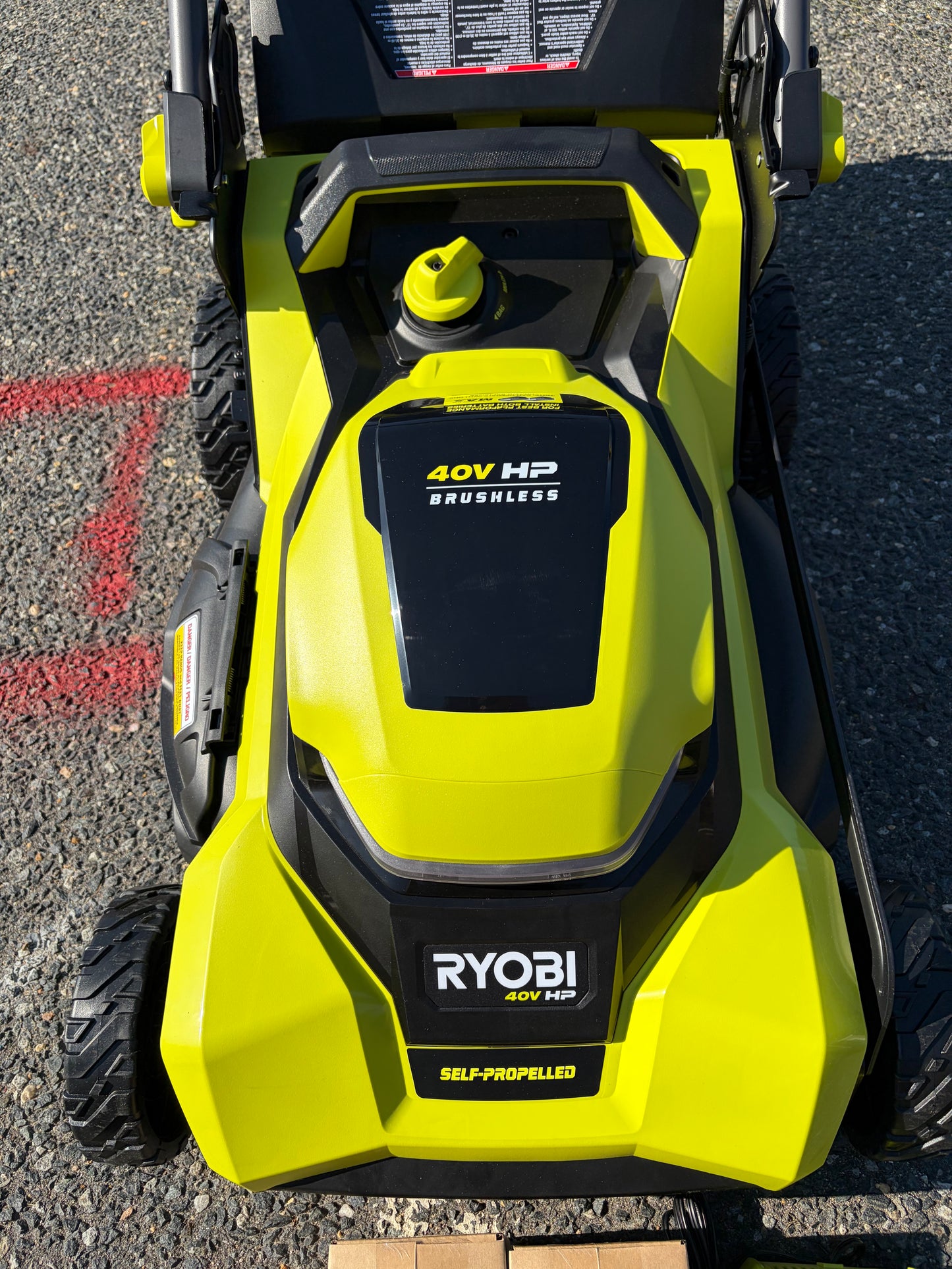 Ryobi 40v HP Brushless 21” RWD Self Propelled Lawn Mower Kit