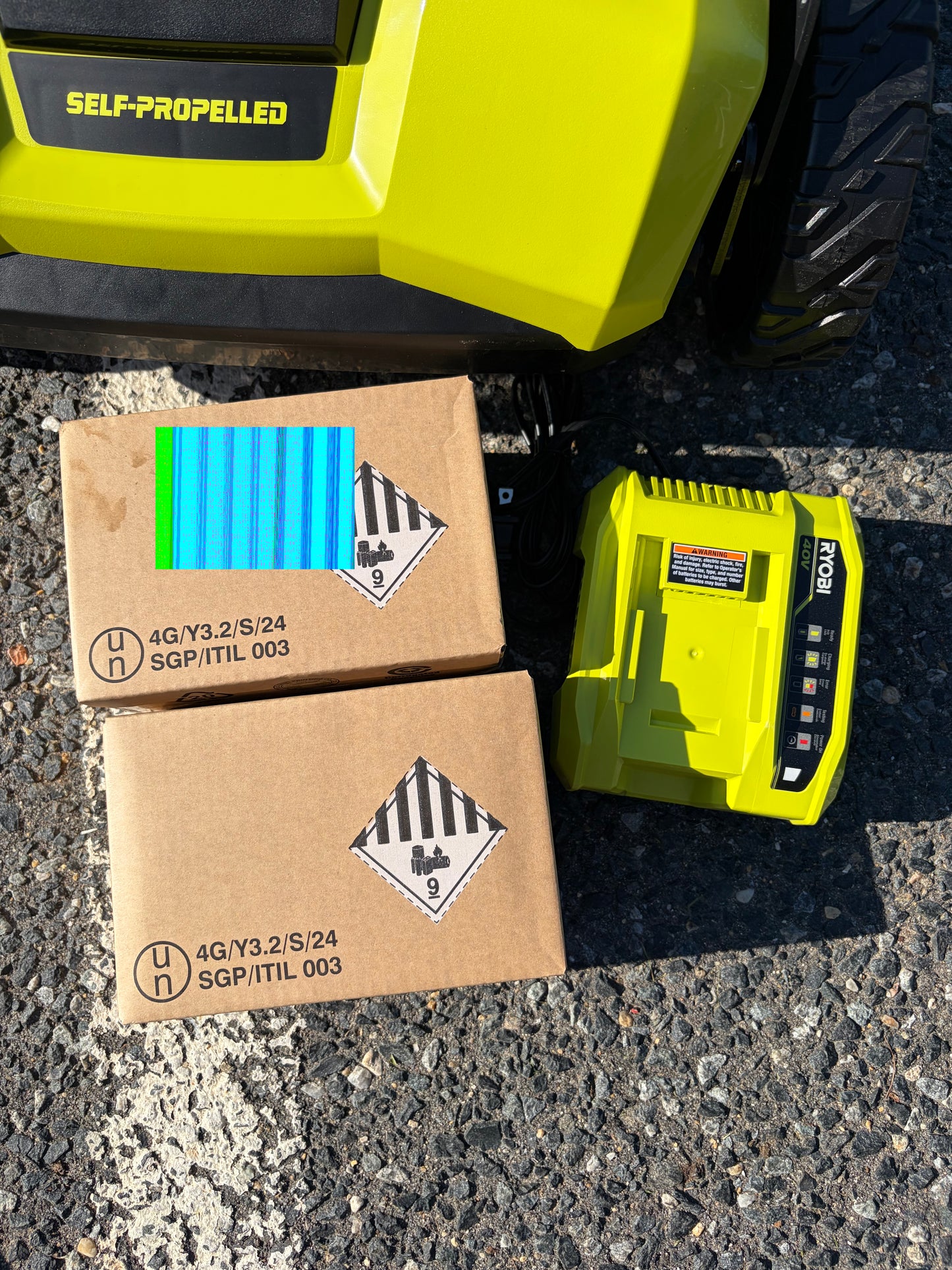 Ryobi 40v HP Brushless 21” RWD Self Propelled Lawn Mower Kit