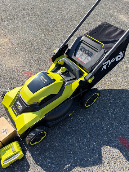 Ryobi 40v HP Brushless 21” RWD Self Propelled Lawn Mower Kit