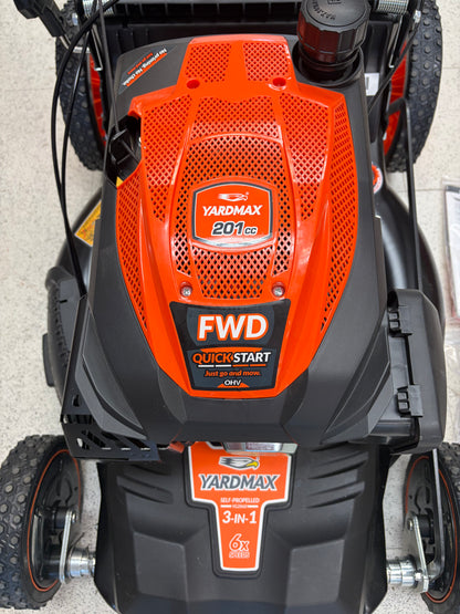 YardMax 22” 201cc FWD Select Pace Self Propelled Gas Lawn Mower