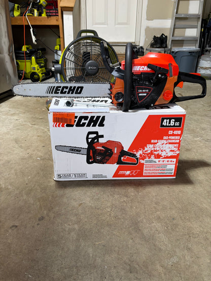 Echo CS-4010 18” 41.6cc 2-Stroke Gas Chainsaw