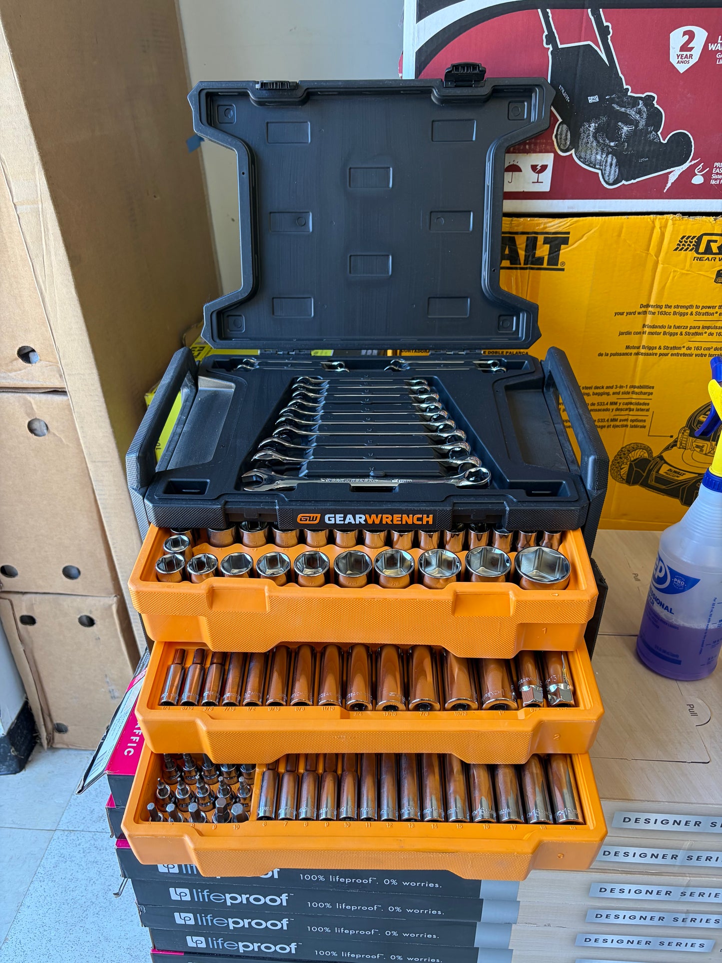 GearWrench 243pc SAE/Metric Mechanics Tool Set w/Box