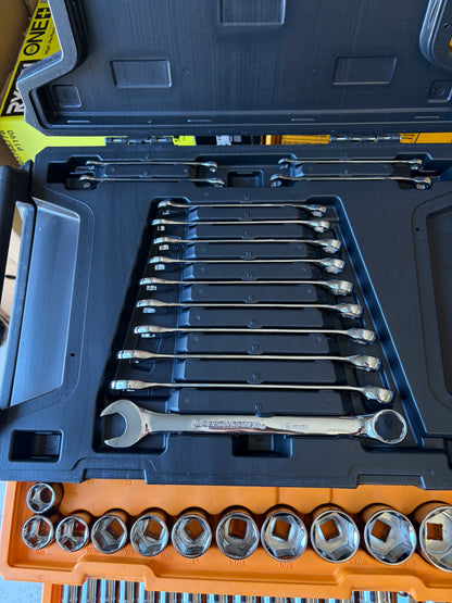 GearWrench 243pc SAE/Metric Mechanics Tool Set w/Box