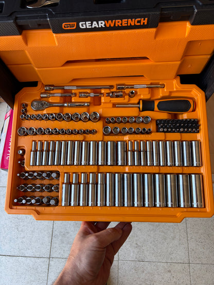 GearWrench 243pc SAE/Metric Mechanics Tool Set w/Box