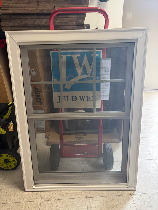Jeld-Wen V-2500S Double Pane Double Hung Vinyl Brickmould Windows