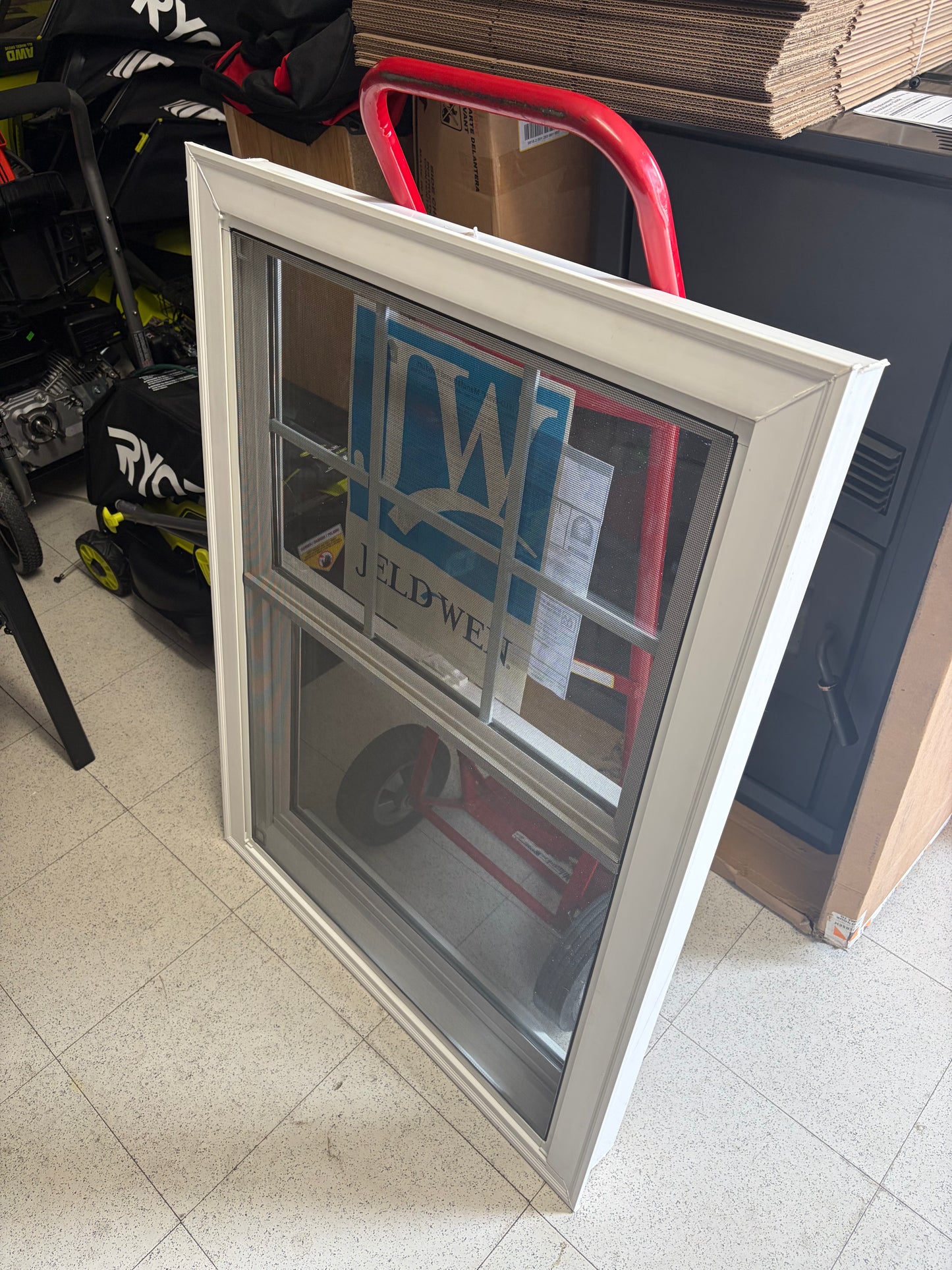 Jeld-Wen V-2500S Double Pane Double Hung Vinyl Brickmould Windows