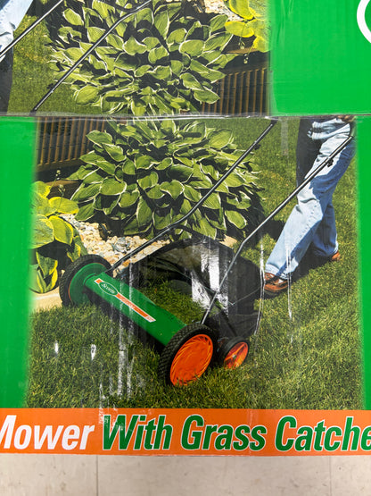 Scotts 20” Manual Walk Behind Push Lawn Mower w/Bag