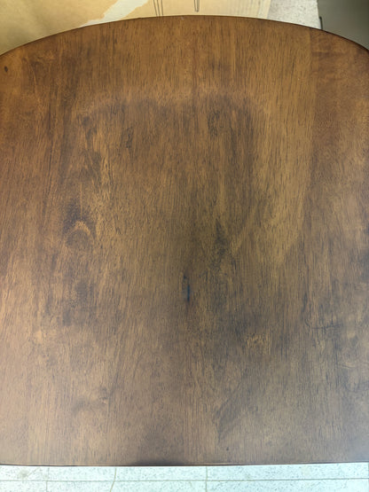 Glamour Home Astor Walnut Solid Wood Dining Chair Set of 2