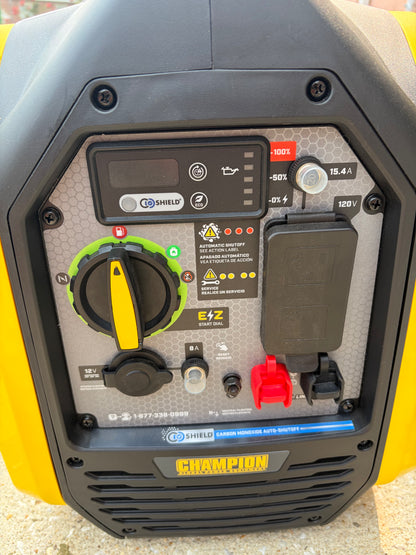 Champion 2500W Dual Fuel Inverter Generator