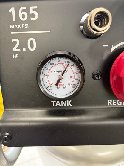 Husky 27G 165 PSI Oil Free Quiet Air Compressor