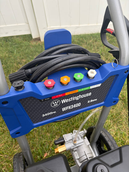 Westinghouse 3400 PSI 2.6 GPM 212cc Gas Pressure Washer