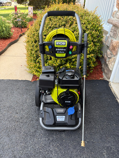 Ryobi 3300 PSI 2.4 GPM 212cc Gas Pressure Washer