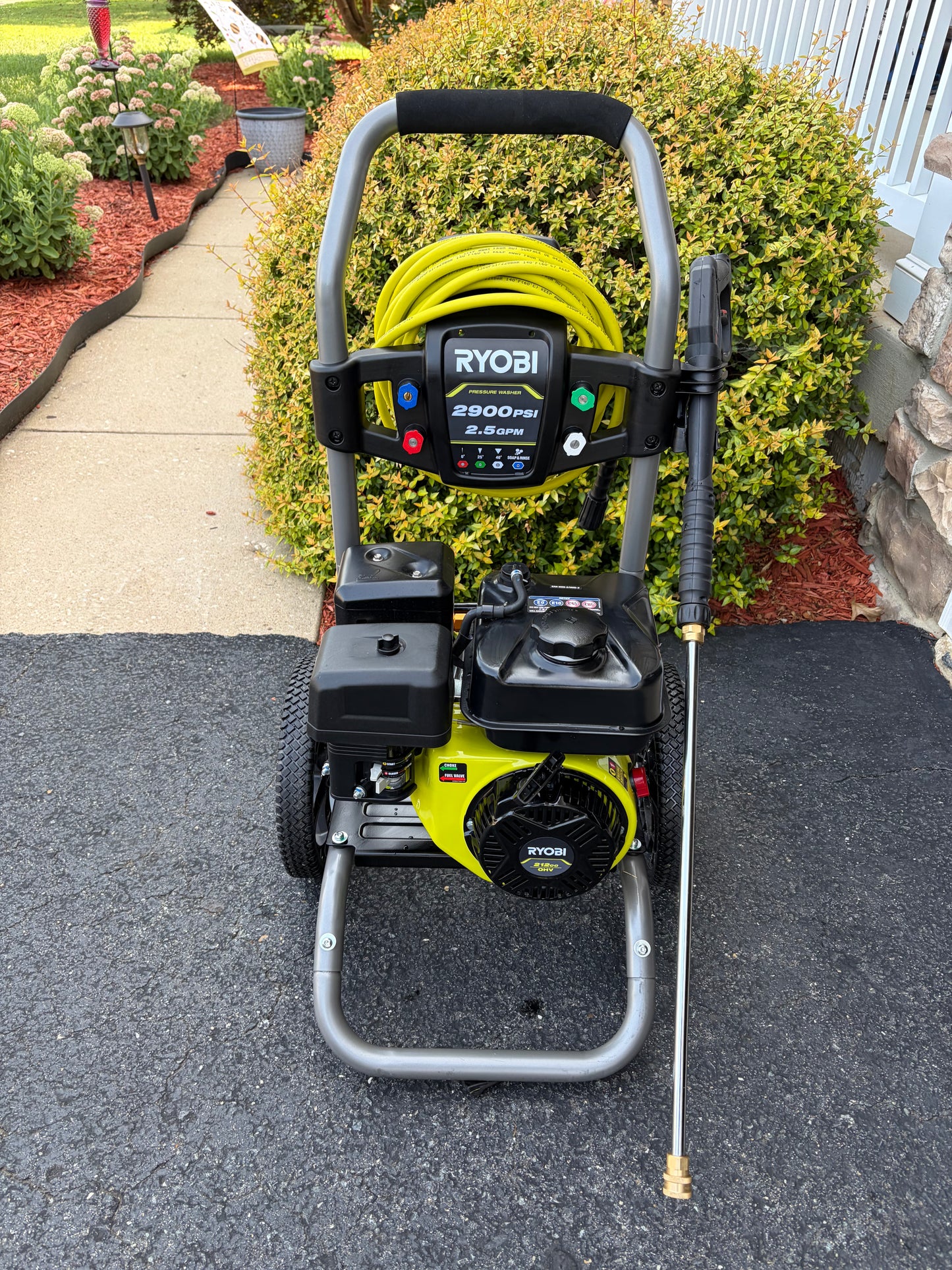 Ryobi 2900 PSI 2.5 GPM 212cc Gas Pressure Washer